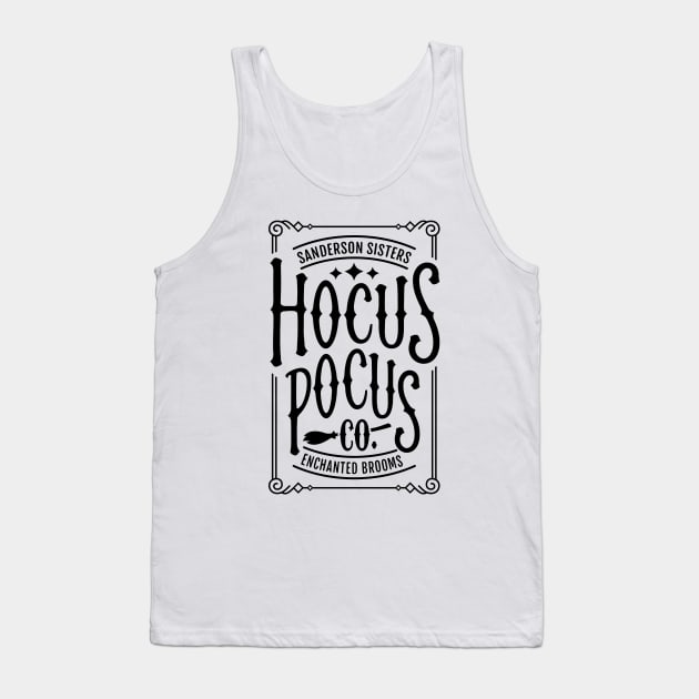 Hocus Pocus Enchanted Brooms Tank Top by innergeekboutique